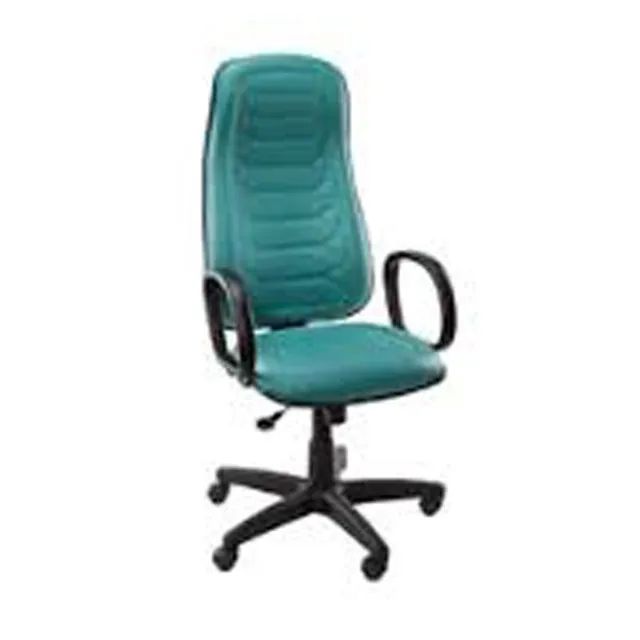 poltronas diretor e presidente para escritorio couro ecologico preto * novas  - Foto 3