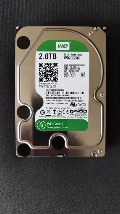 HD Western Digital 2tb