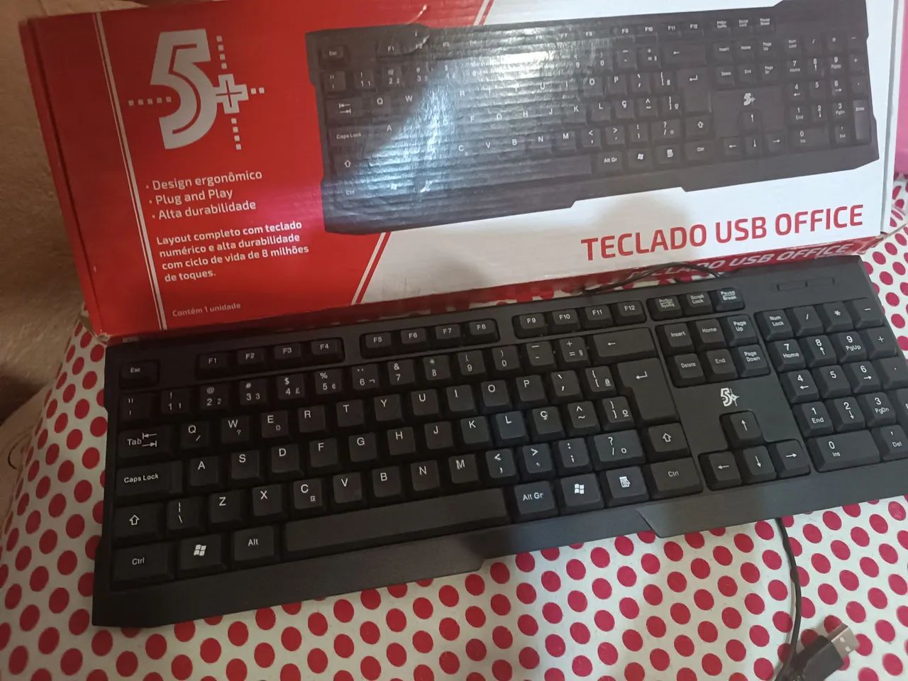 Teclado USB Com Fio Para Computador Notebook PC Gamer - Foto 3