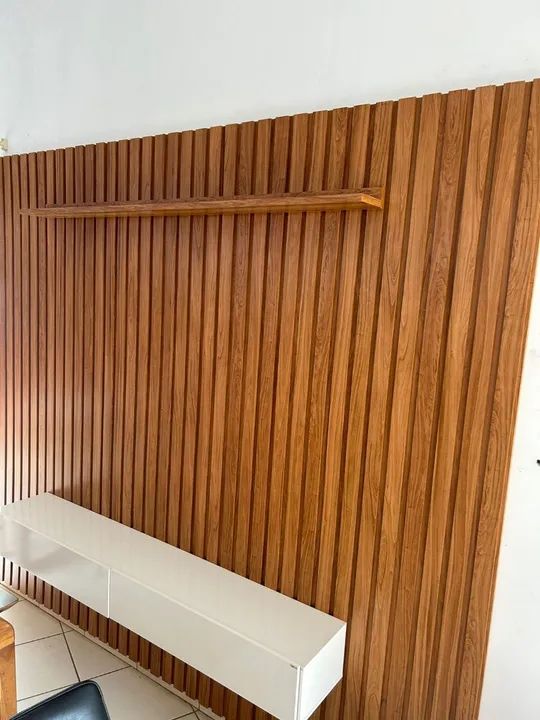 Painel de Parede modulado e ripado para TV - Moderno e Elegante - Foto 3