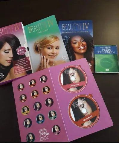 Kit Livro Beaut Beleza IV com 14 DVDs - Foto 3