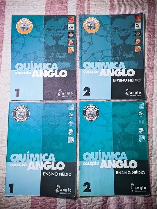 Coleção Química - Ensino Médio Anglo - Apostilas Completas
