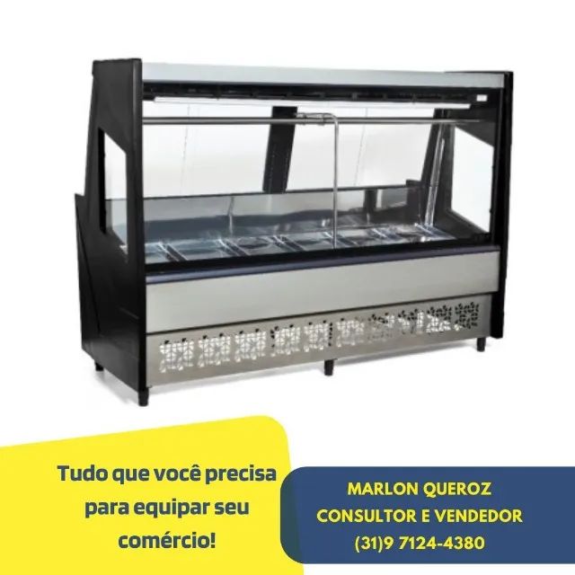Balcão de Açougue Polar 2M Preto