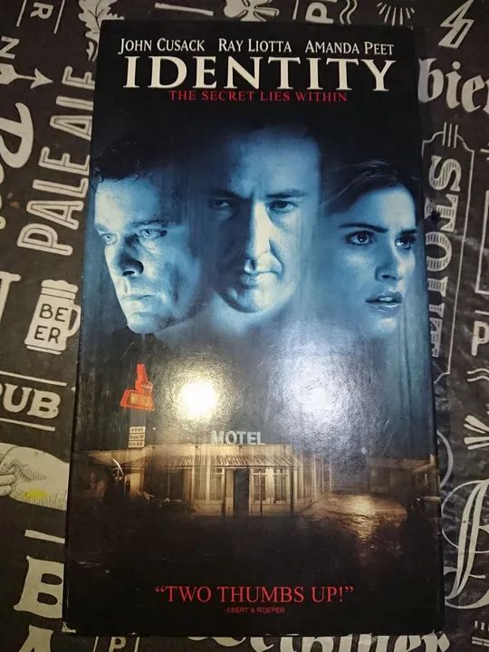 VHS importado original "Identidade" 