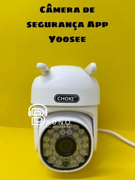 Camera De Segurança Ip Wireless 2 Antenas E Visão Noturna - Foto 4