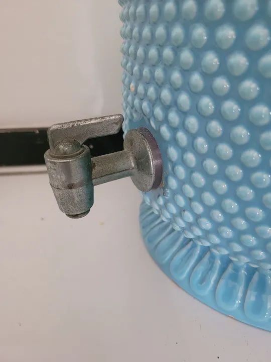 Filtro talha antigo Weiss bico de jaca azul clara - Foto 4