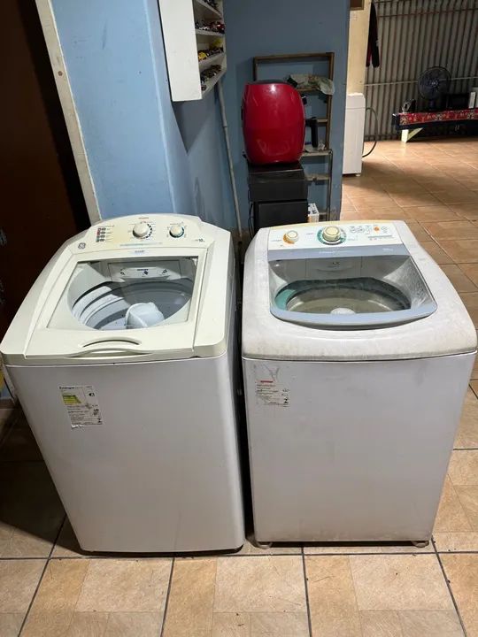 2 Máquinas De Lavar Com Defeito 