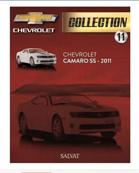 Miniatura Chevrolet Camaro Ss 2011 - Salvat + Fascículo - Foto 4
