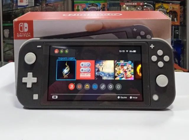 Nintendo Swtich com Varios Jogos Instalados