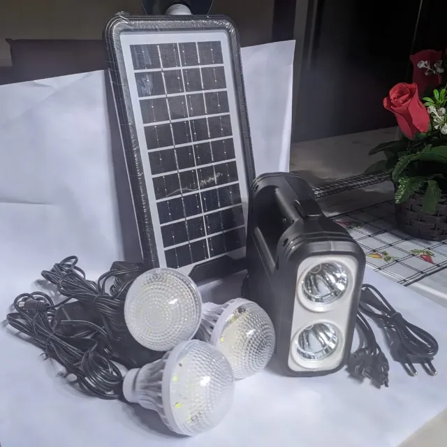 kit iluminação solar