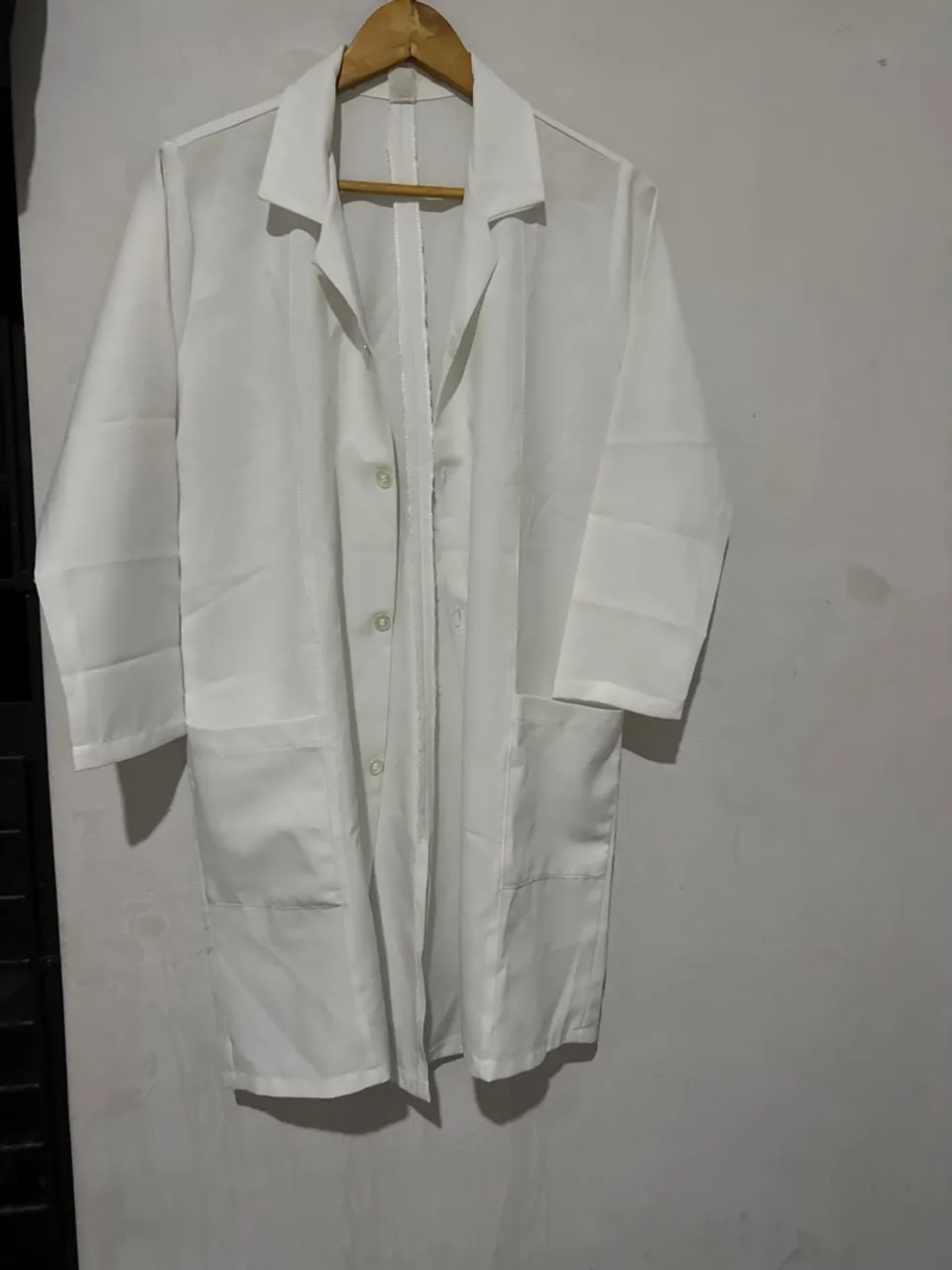 Jaleco branco tamanho M/G