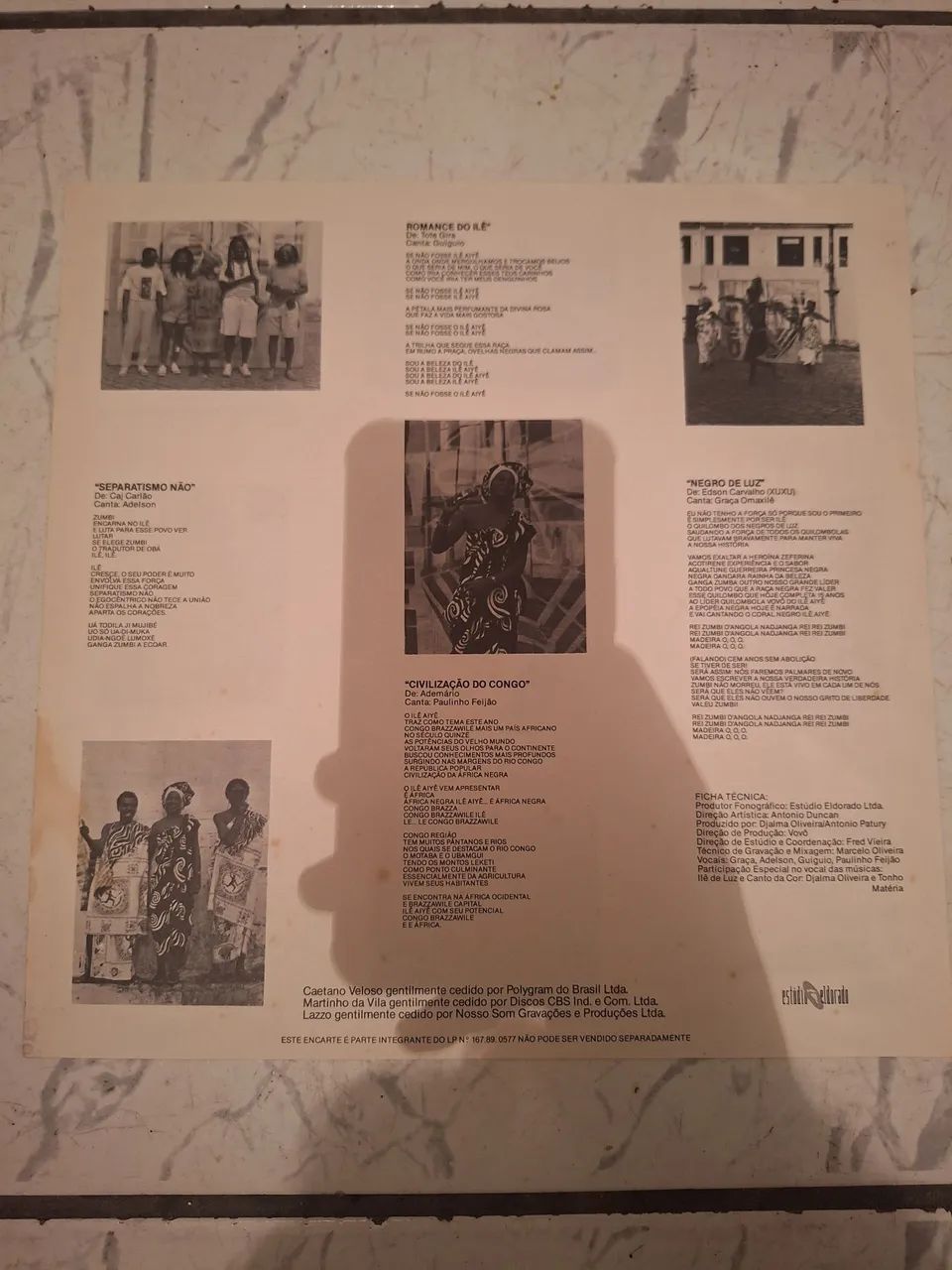 Lp Ilê Aiyê - Canto Negro - Foto 5