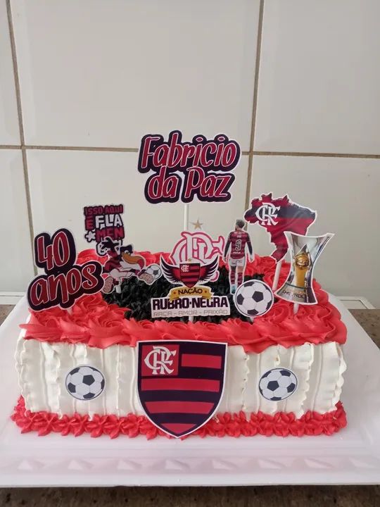 Bolo de aniversário times de futebol 