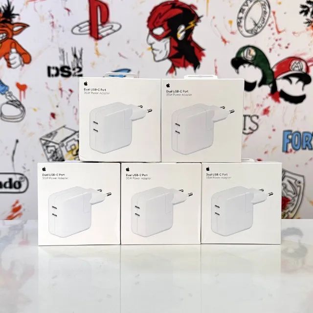 Carregador Apple USB-C 35w | 2 Portas USB-C