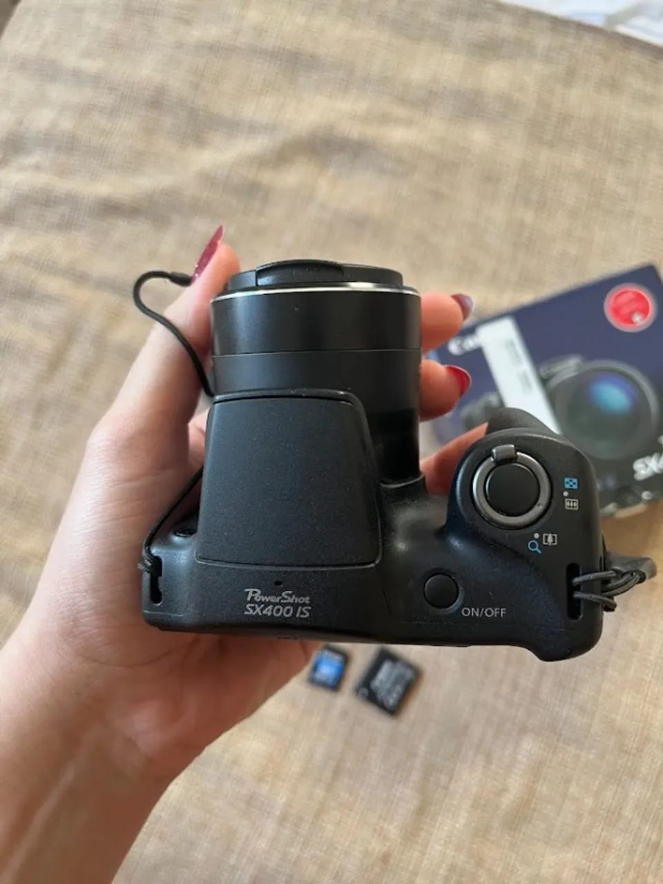 câmera fotográfica canon power shot sx400 is - Foto 2