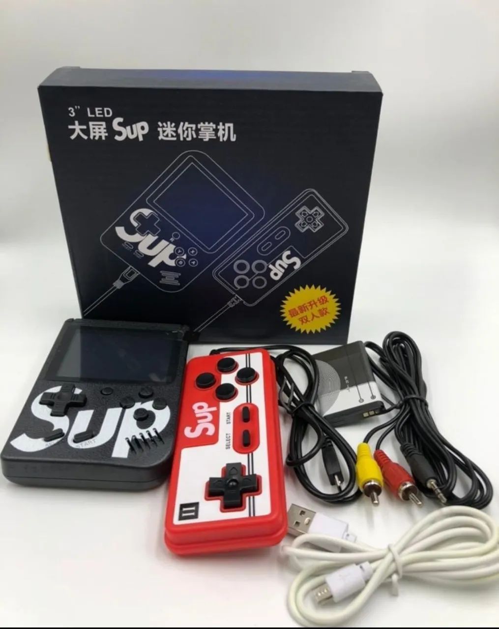 Mini Game Box Sup 400 Jogo In 1 Com Controle