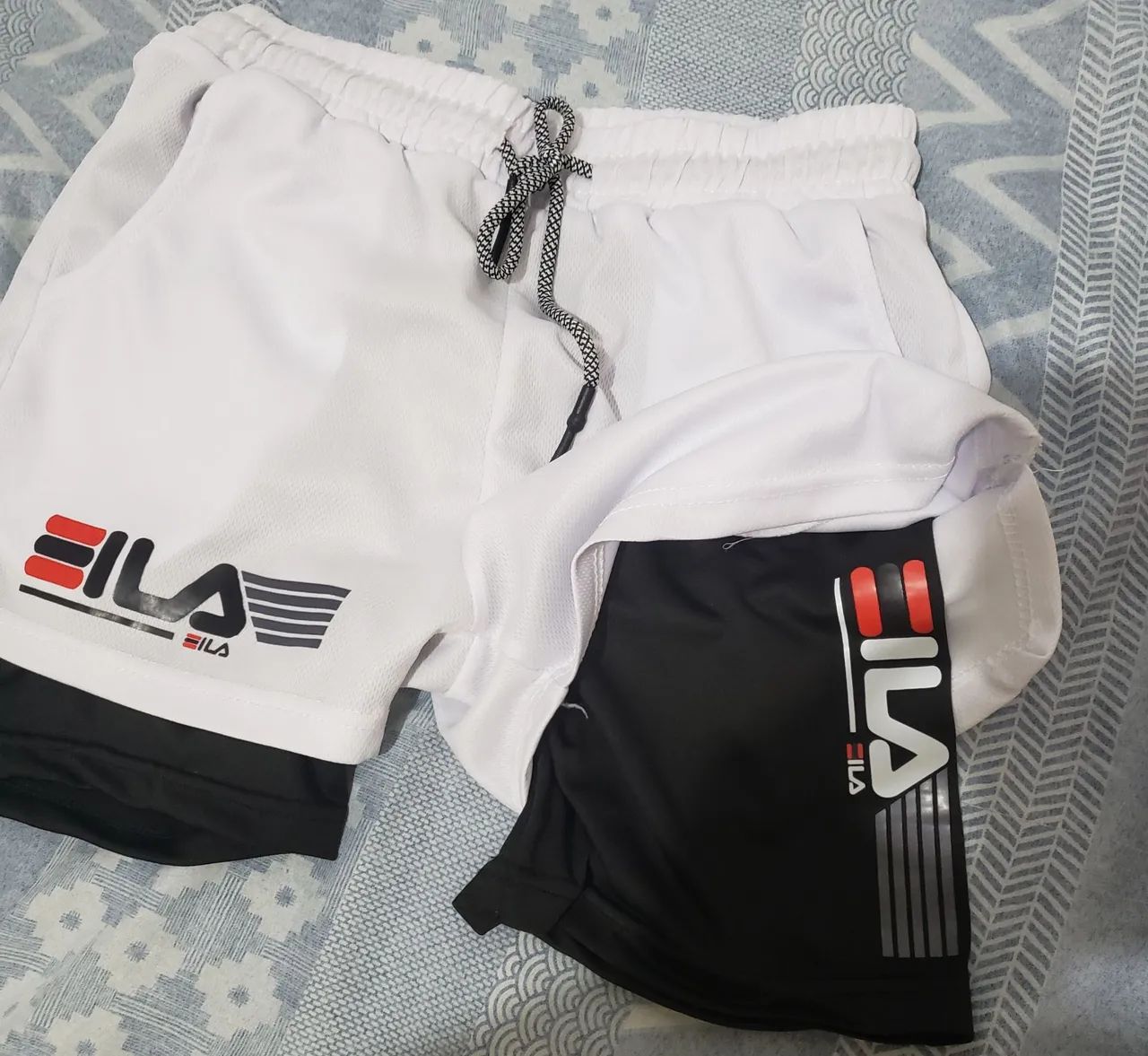 Short fila academia Roupas Esportivas Jacarepaguá, Rio de