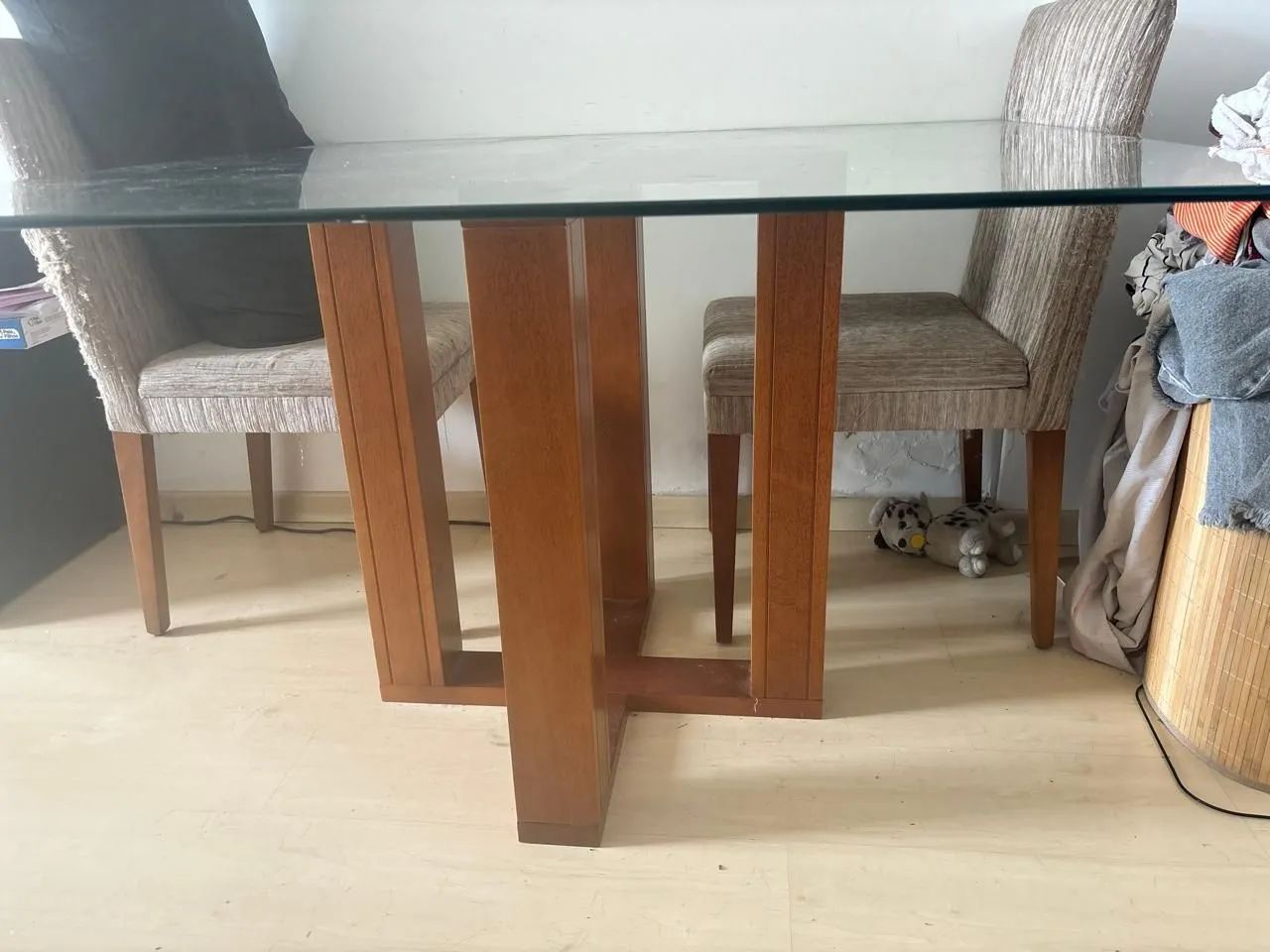 Vendo tampo de vidro  1.20x1.20 