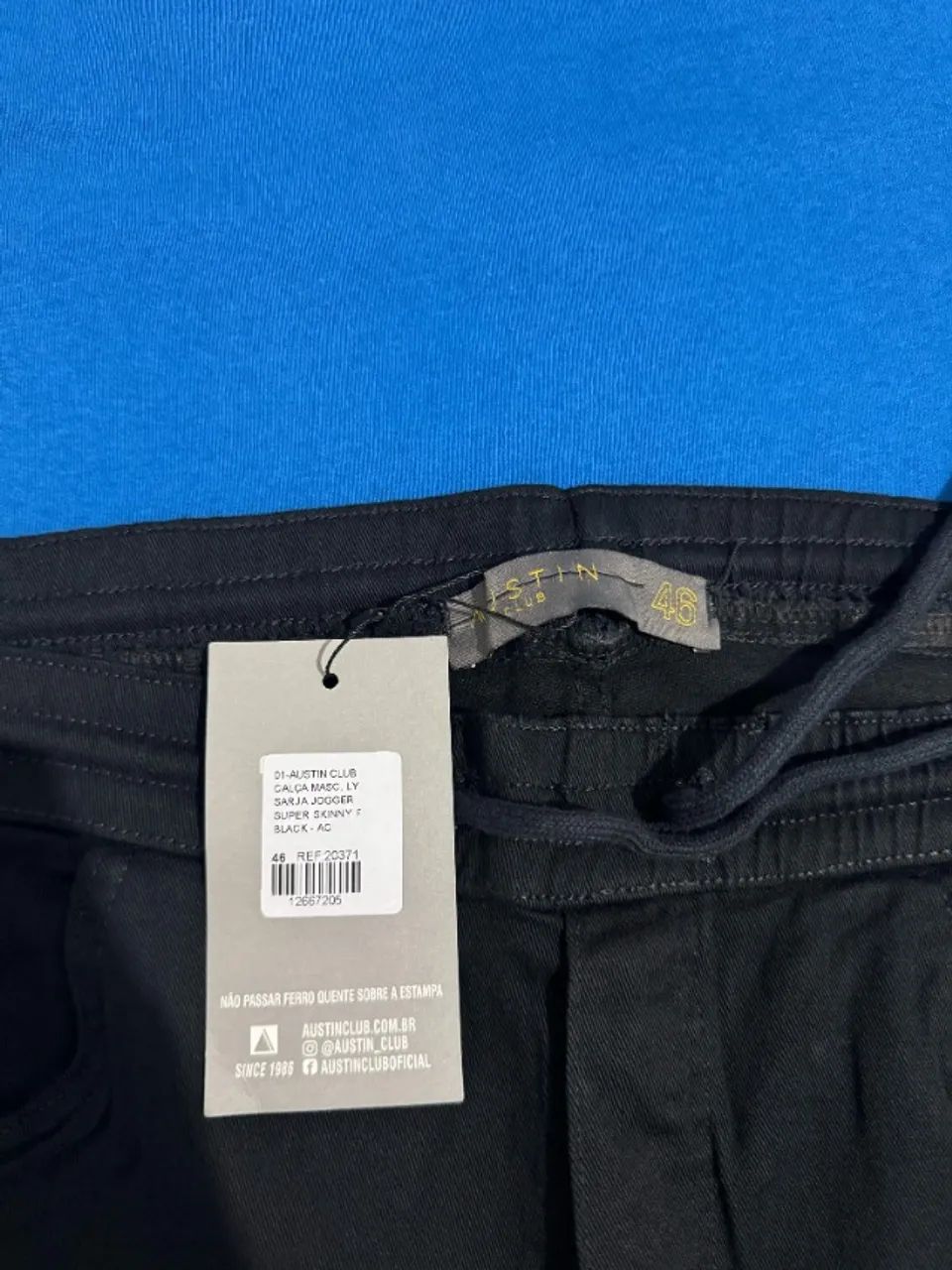 Calça Jogger Masculina Preta - Foto 5