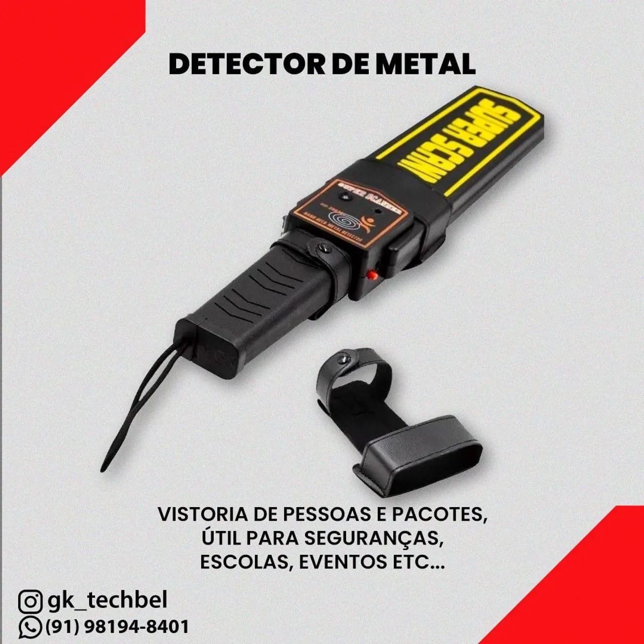 Detector de Metal (entrega gratis)