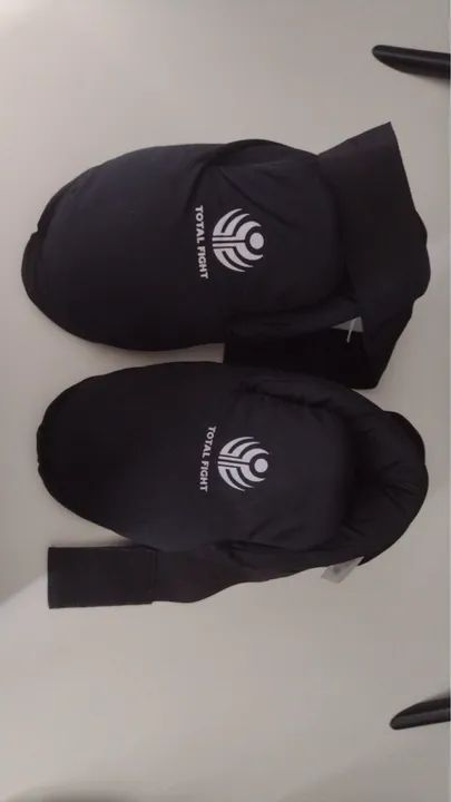 Par de botas Protetor de Canelas para Treino de Lutas