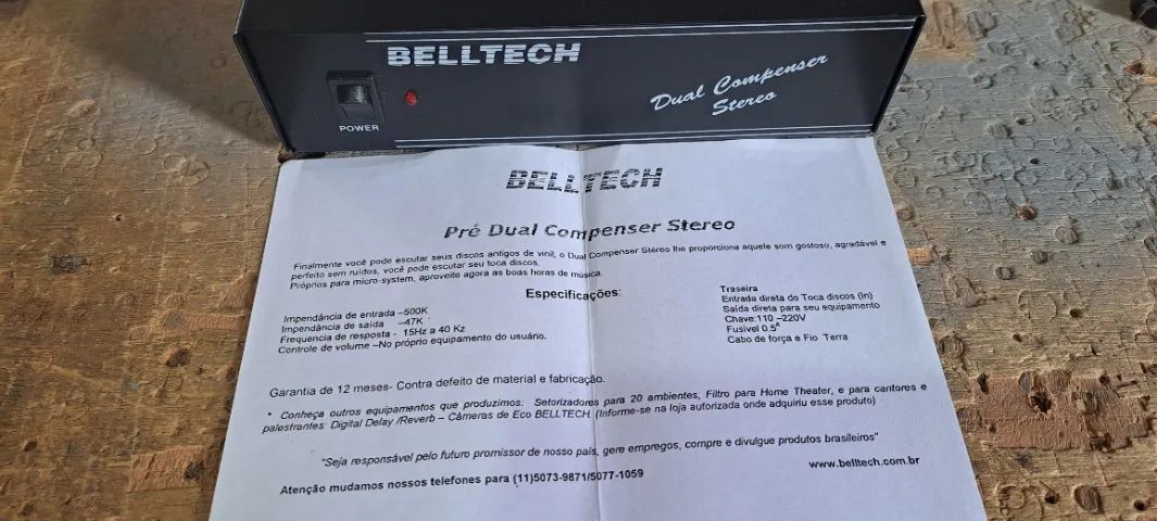 equalizador belltech dual compenser stereo - Foto 2