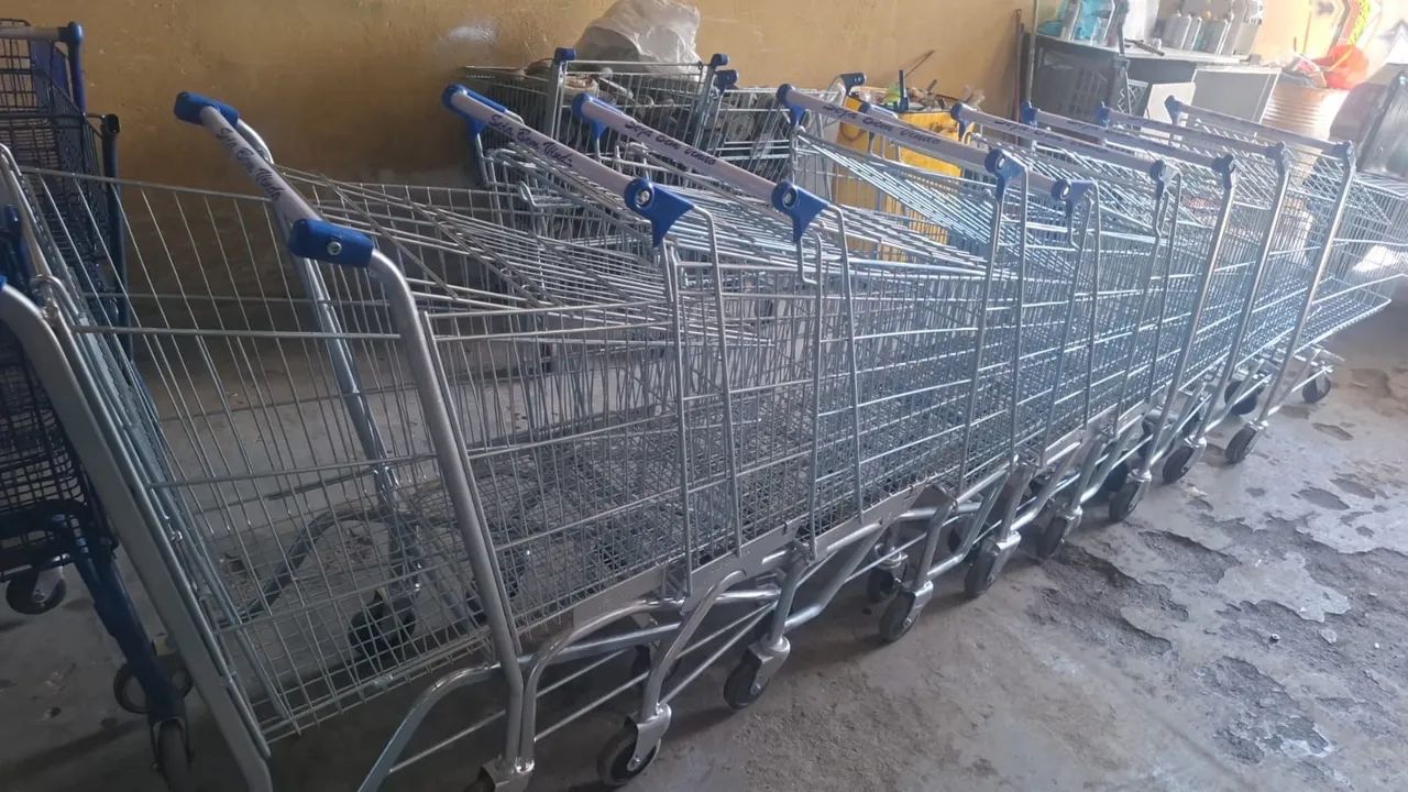 Carinhos de supermercado novo e seminovo  - Foto 4