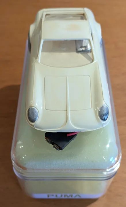 Autorama Estrela Puma Branca-original - Dec 60-perfeito! - Foto 3