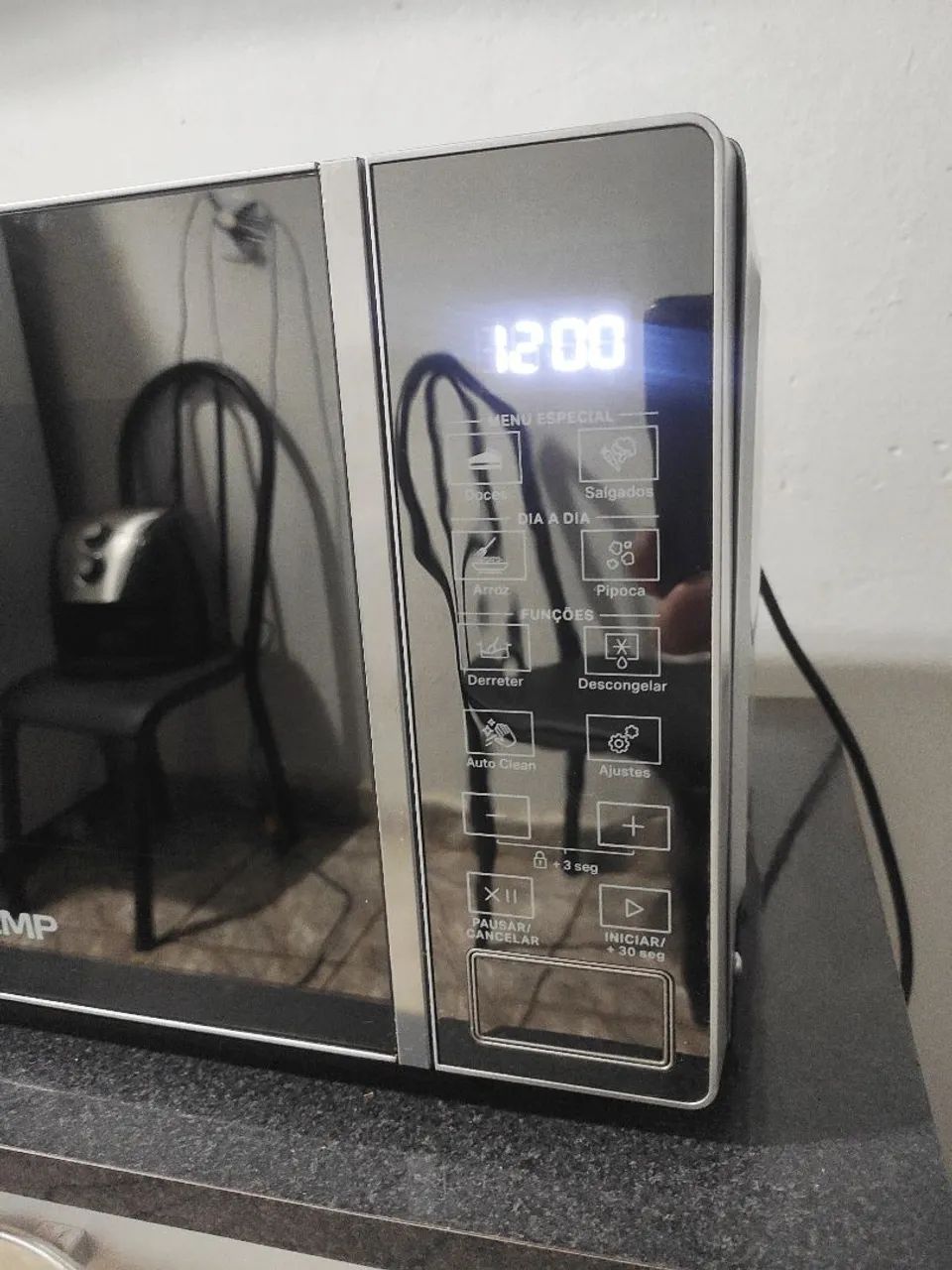 Microondas Brastemp Espelhado 20 Litros  - Foto 2