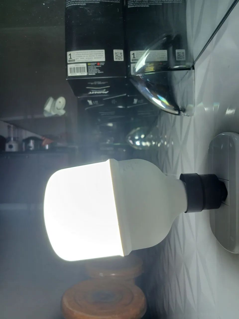 Lâmpadas LED Bulbo HP 4000 Lumens 50W 6500K Branca - Foto 5