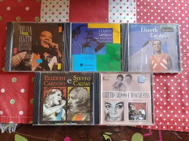 Elizeth Cardoso Kit Com 5 Cds Diversos (Leia o Anuncio)