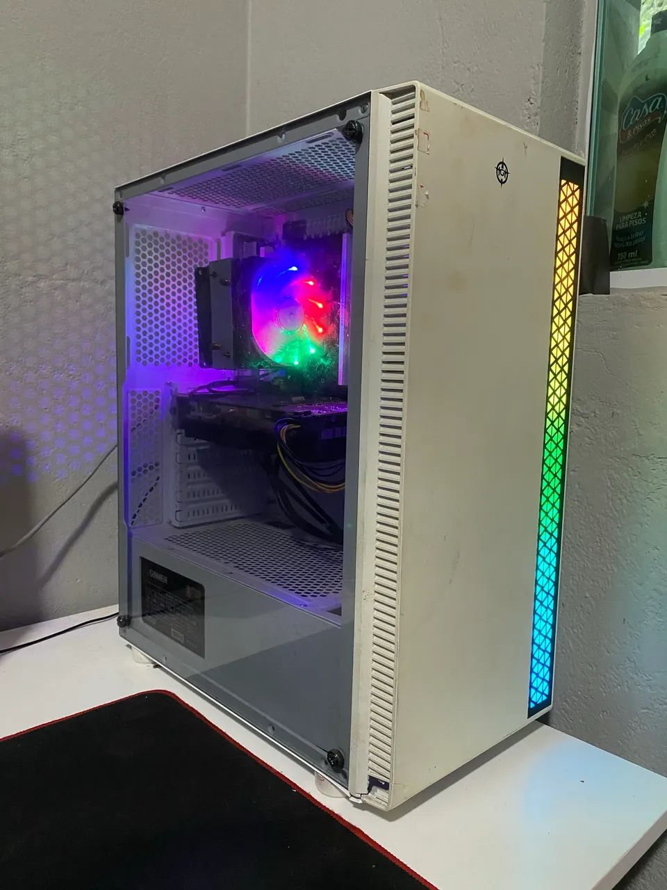 Pc xeon E5 2680 V4 + rx 580 