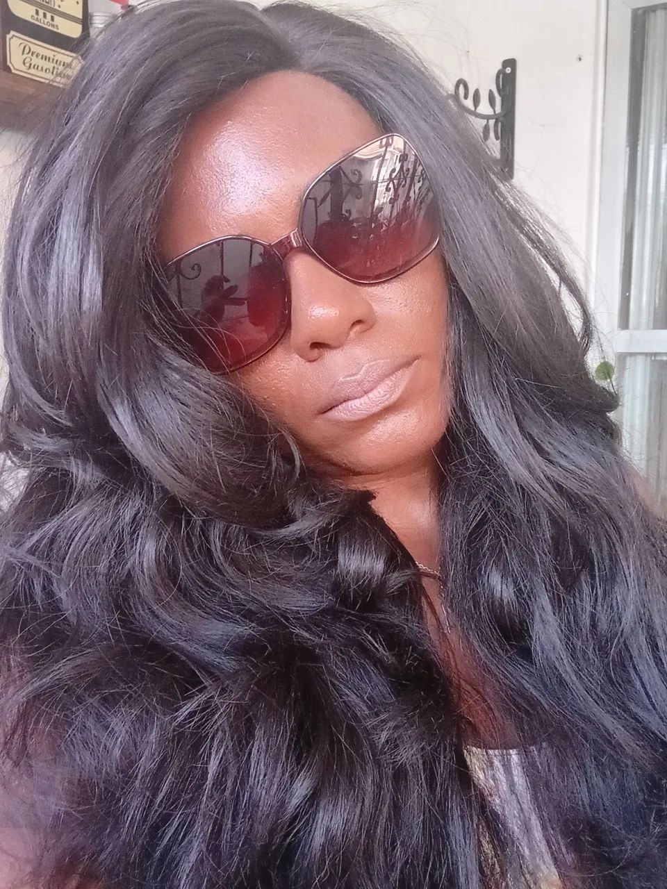 Lace front wig peruca fibra premium - Foto 2
