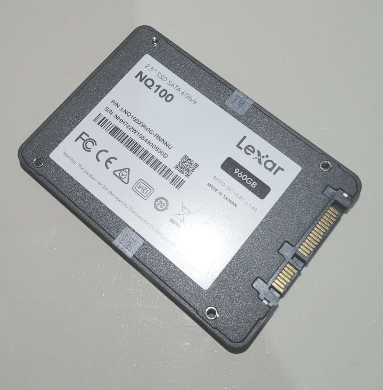 SSD LEXAR 960GB - NOVA - Foto 2