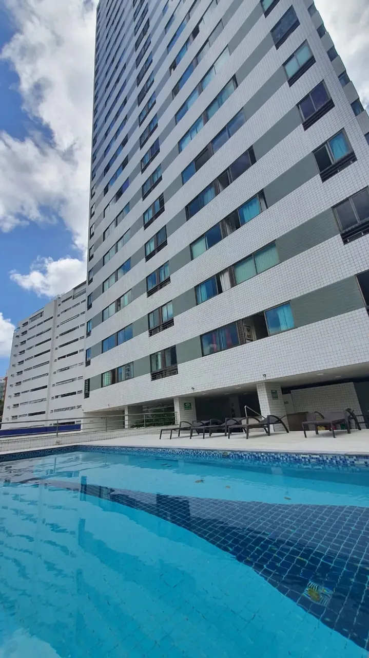 Flat 40m² para Locação Studio Parque Prince - Ao lado do Parque da Jaqueira.