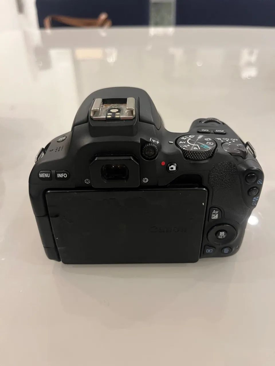 Camera Canon SL2 e lente do kit 18-55mm - Em ótimo estado  - Foto 5