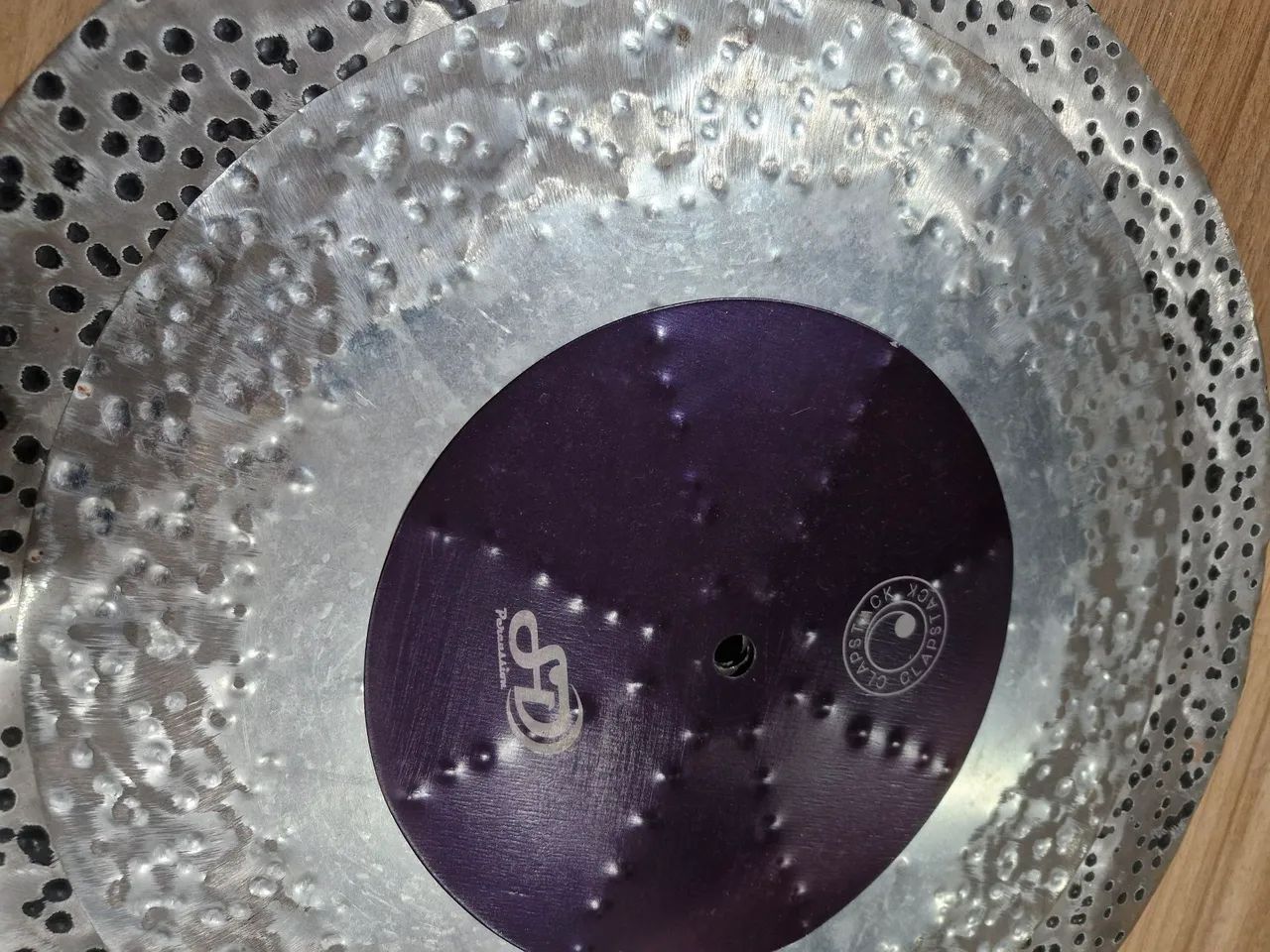 Prato De Efeito Clap Stack 18" Polegadas das SD Percussion (Luthier) - Foto 2