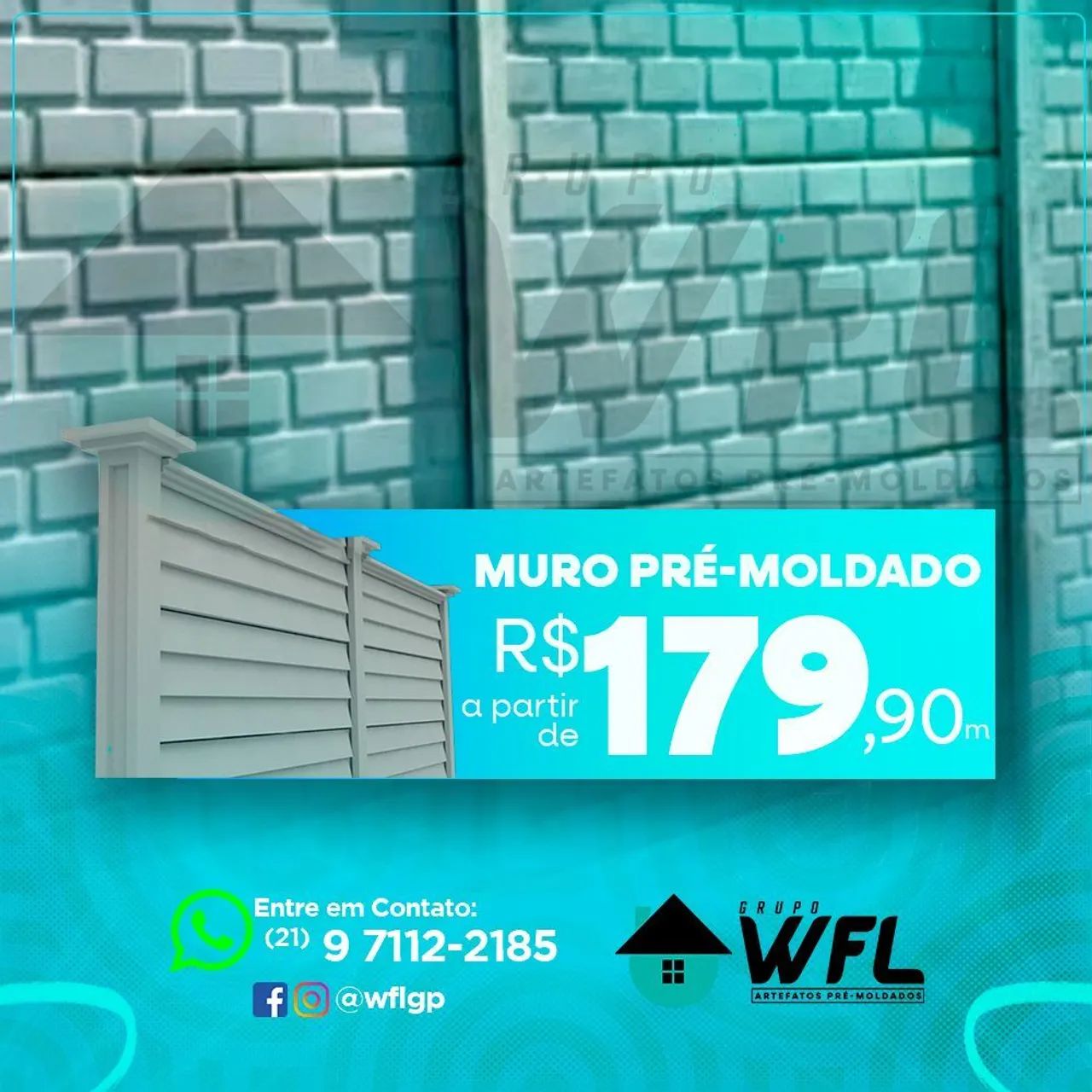 Kit Muro Pré Moldado