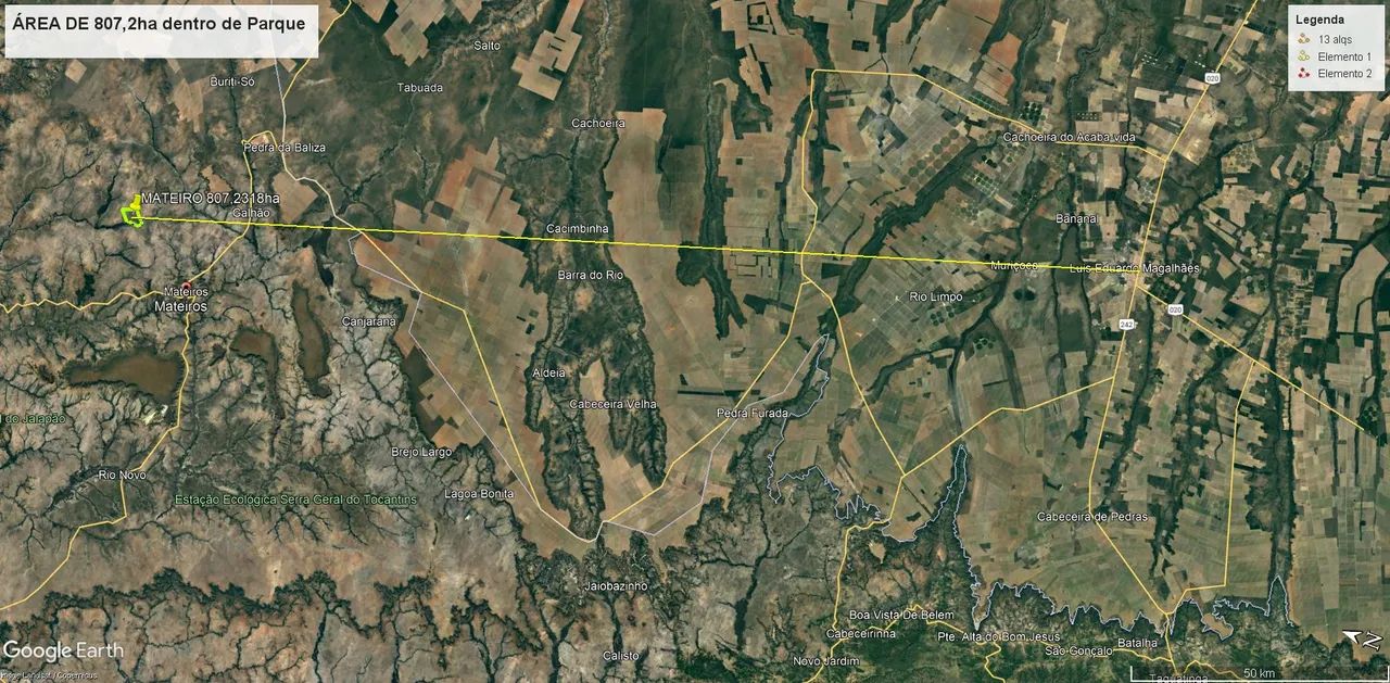 Área para Reserva LEGAL dentro do Parque Nacional das Nascentes - Foto 3