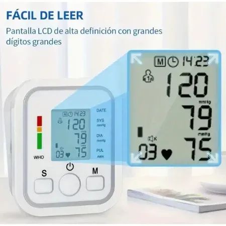 Monitor digital de pressão arterial de braço - Foto 2