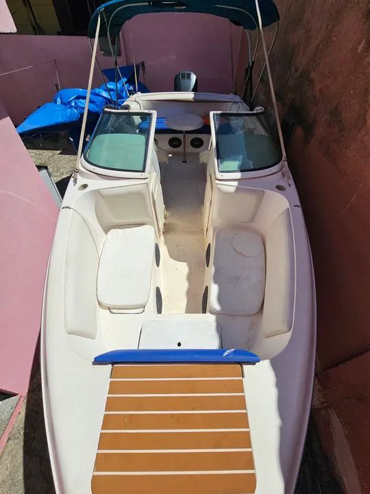 Lancha Cobra 21 pés em ótimo estado - Foto 9