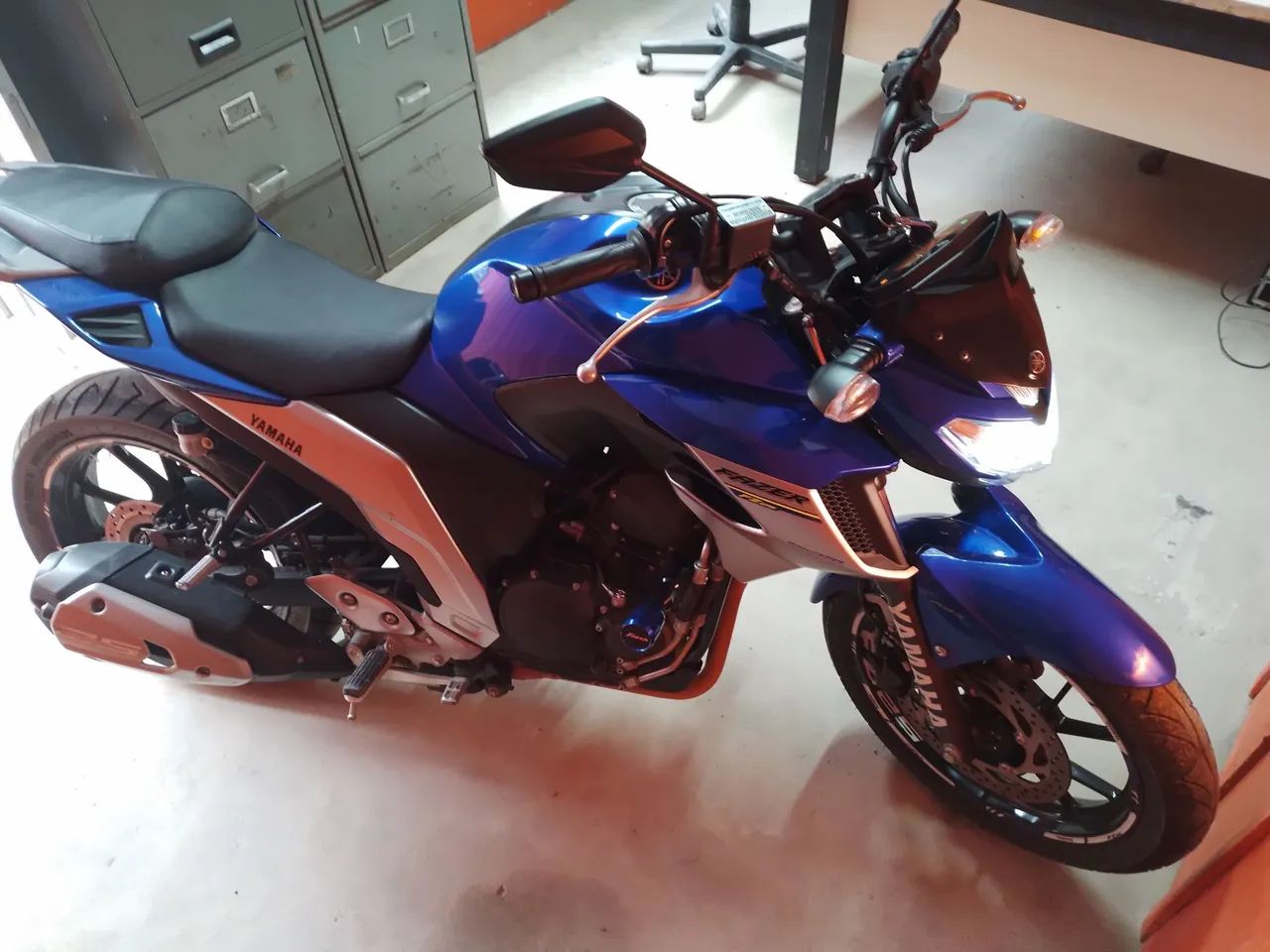 Fazer 250 2021 azul  - Foto 4