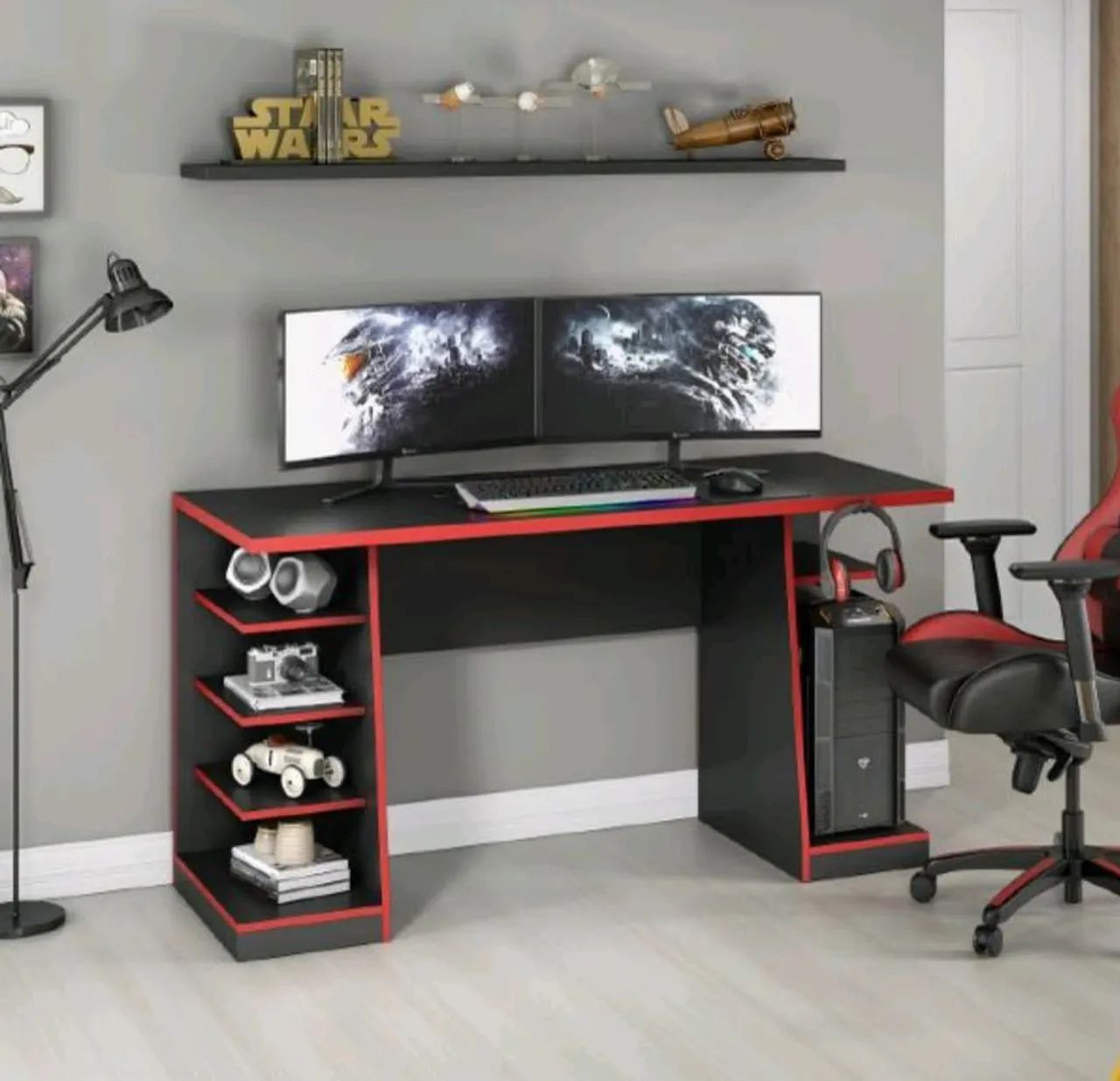 Mesa Office e muito mais, só na Oliveira Móveis. - Foto 4