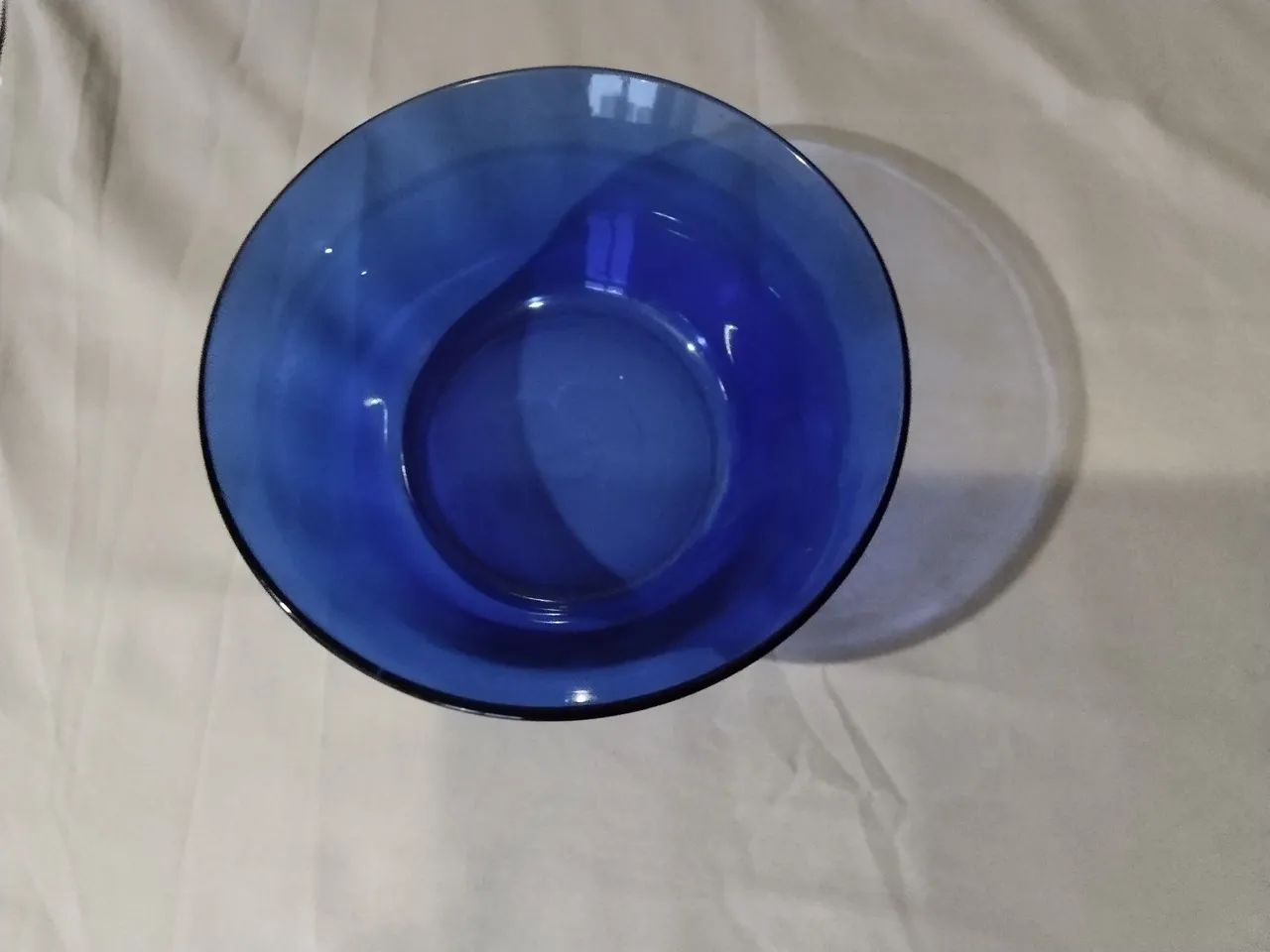 Antiga tigela azul duralex  - Foto 3