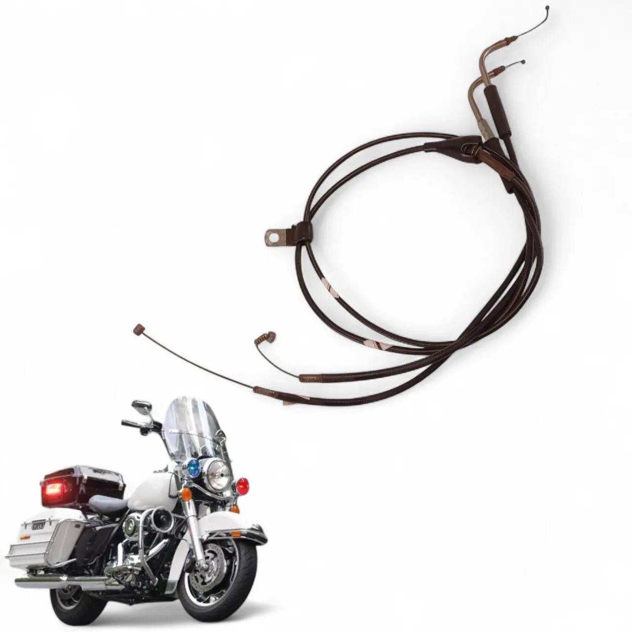 Cabo Acelerador Harley Road King Police 2007 2008 2009 2010