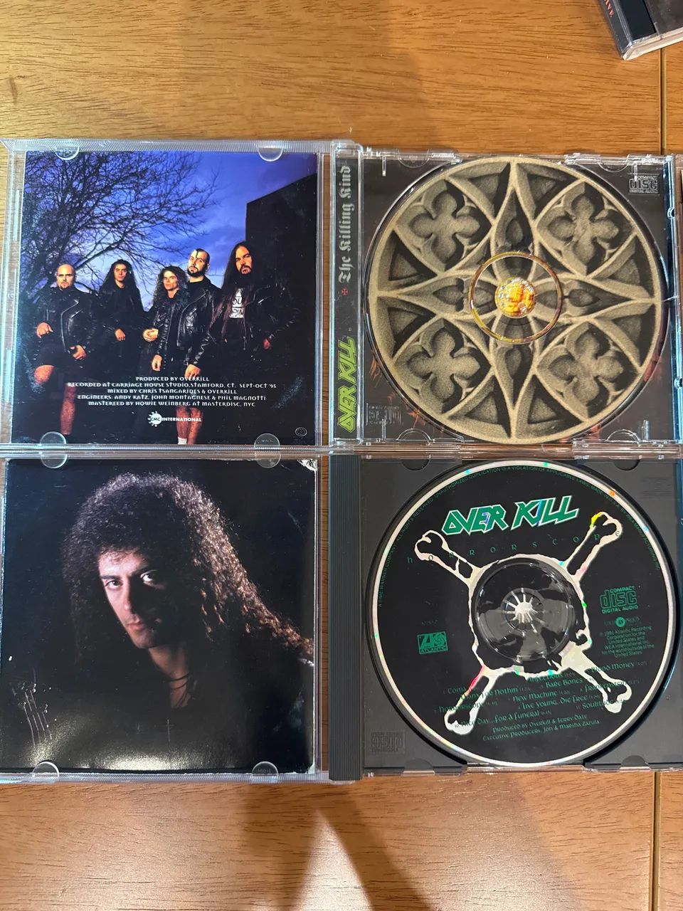 CDs OVERKILL USADOS EM EXCELENTE ESTADO DE CONSERVAÇÃO BITENCOM