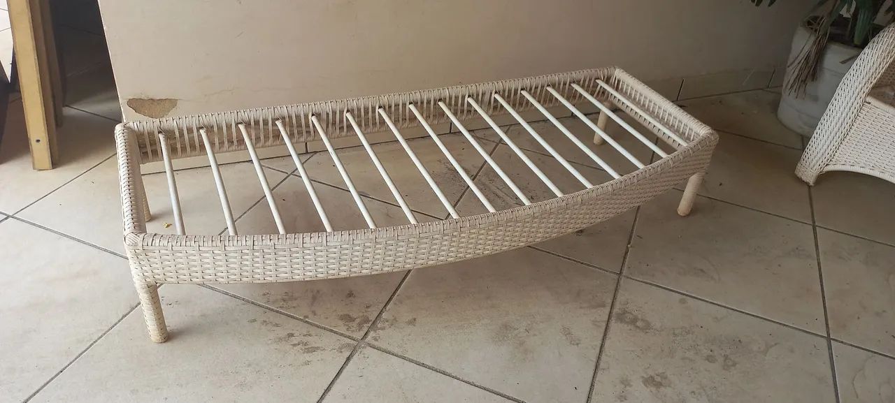 Banco de Vime área externa - Foto 3