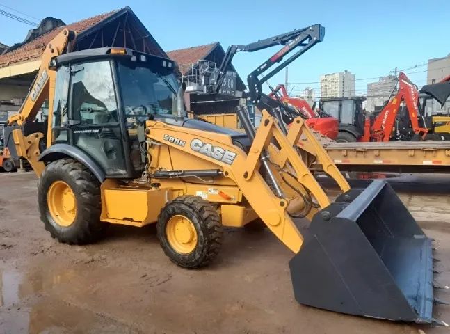 Retroescavadeira case 580n ano 2015 - Foto 4