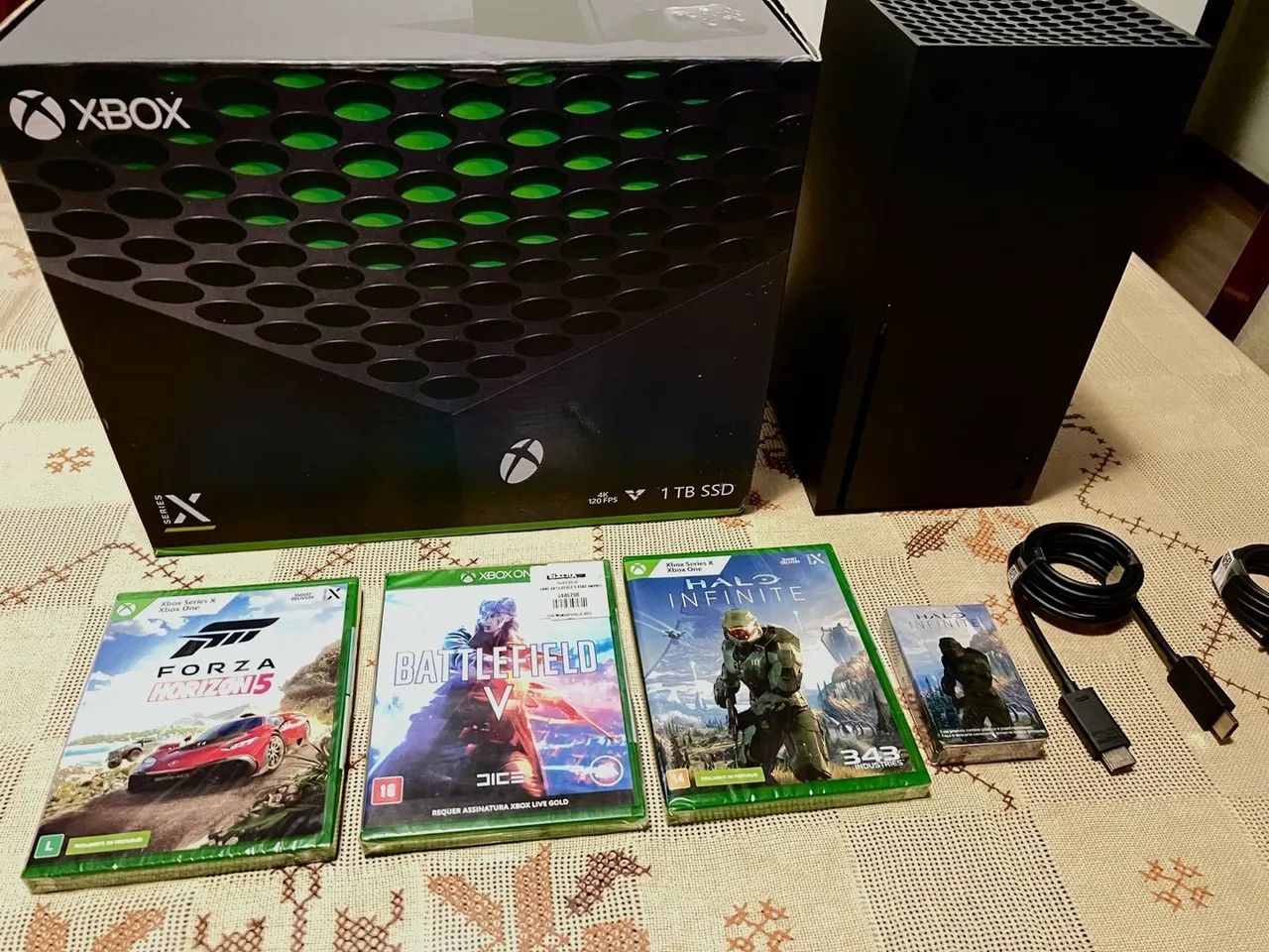 Xbox series X - novo (na caixa)