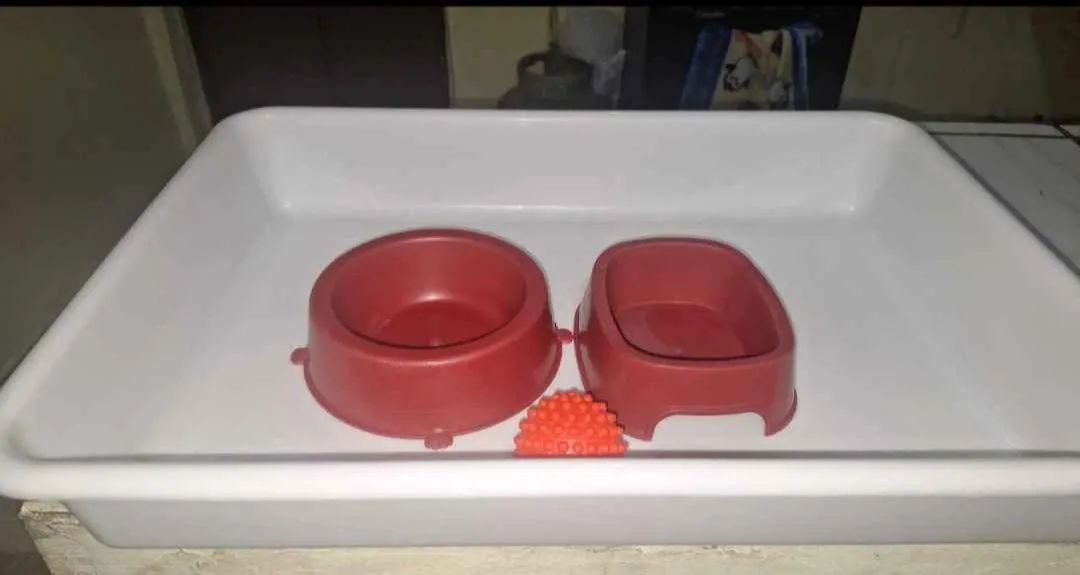 Caixinha de areia,mas uma bola,potinhos vendo tudo por 50 - Foto 2